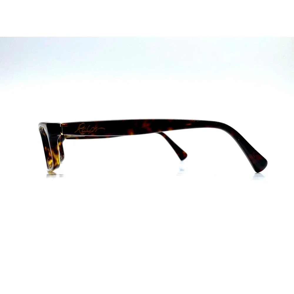 Ralph Lauren RA7060 1378 Brown Tortoise Shell Rectangular Eyeglasses 50-17-135